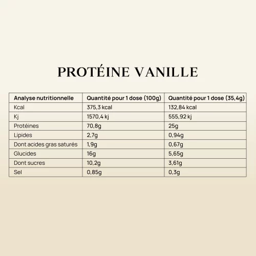 Protéine - Saveur Vanille – Image 2